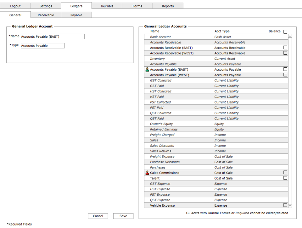 General Ledger